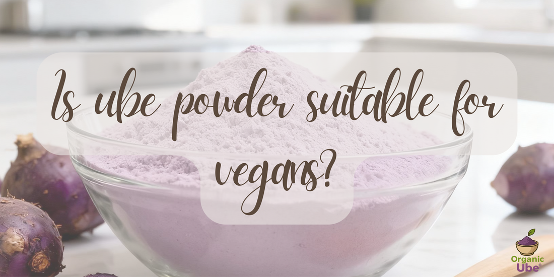 Is ube powder suitable for vegans?