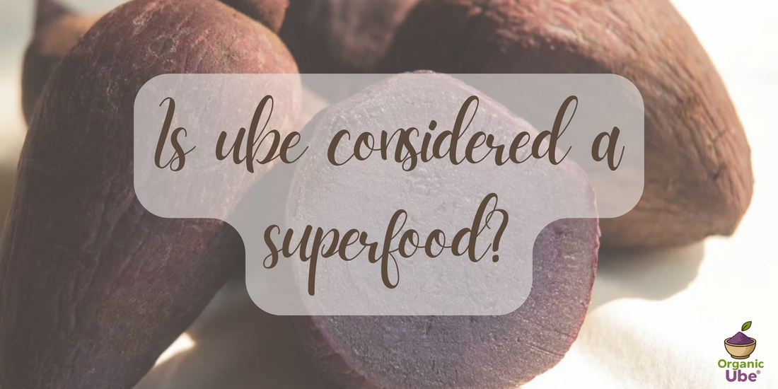 Is ube considered a superfood?