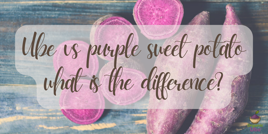 Ube vs purple sweet potato what is the difference?