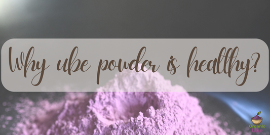 Why ube powder is healthy?
