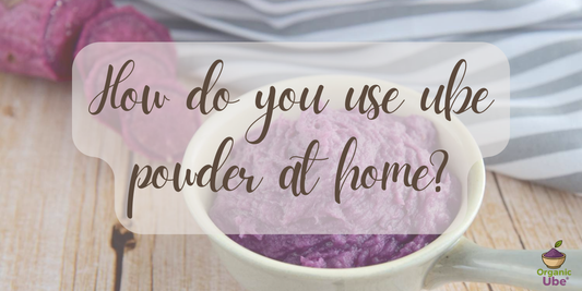 How do you use ube powder at home?